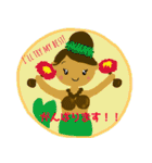 アロハマーメイドちゃんの使える敬語（個別スタンプ：10）