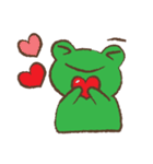 平凡なかえるくん（個別スタンプ：11）