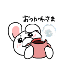 クマウサ 全力で気持ちを伝えるスタンプ（個別スタンプ：30）
