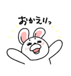 クマウサ 全力で気持ちを伝えるスタンプ（個別スタンプ：35）
