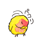 コザクラインコ 、ルチノーちゃん（個別スタンプ：20）