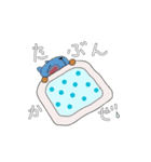 アルパカさん。ときどき、カピバラさん（個別スタンプ：28）