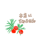 謝罪、お断り、残念な気持ちを表すスタンプ（個別スタンプ：4）