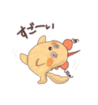 【日常】あくびモンスターと飼いネコ（個別スタンプ：27）