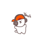 CAP DOG（個別スタンプ：15）