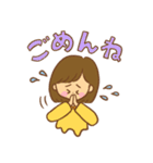 女の子と男の子【日常】（個別スタンプ：5）