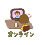 女の子と男の子【日常】（個別スタンプ：29）