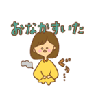 女の子と男の子【日常】（個別スタンプ：35）