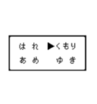 RPG風 コマンド画面 ドット文字シリーズ④（個別スタンプ：34）