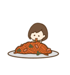 たれ目ボブ女子（個別スタンプ：32）