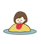 たれ目ボブ女子（個別スタンプ：33）