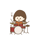 たれ目ボブ女子（個別スタンプ：37）