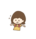 たれ目ボブ女子（個別スタンプ：38）