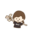 たれ目ボブ女子（個別スタンプ：39）
