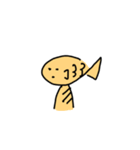 おさかなさんがゆく1（個別スタンプ：4）