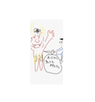 挫けるな。燃やせ。魂を。心を。（個別スタンプ：8）
