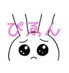 バカにしてくるうさぎ（個別スタンプ：2）