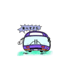 可愛いバス2（個別スタンプ：2）