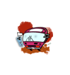 可愛いバス2（個別スタンプ：8）