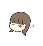 かわいい女の子パック（個別スタンプ：3）