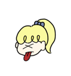かわいい女の子パック（個別スタンプ：5）