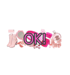 ♡pink pink pink♡（個別スタンプ：6）
