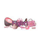 ♡pink pink pink♡（個別スタンプ：7）