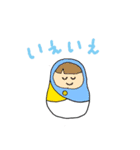 のんびりマトリョーシカ2（個別スタンプ：3）