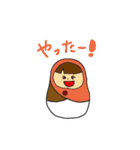 のんびりマトリョーシカ2（個別スタンプ：8）