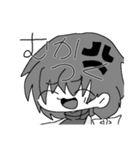 グレーなふがしスタンプ！（個別スタンプ：7）