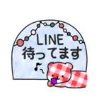 カントリー風ベアの日常挨拶編【丁寧版】（個別スタンプ：3）