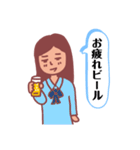 酒飲みさんのスタンプ〜酔子さん編1〜（個別スタンプ：10）