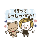 *.•日常使い♡ボブGIRL＆リボンBEAR•.*（個別スタンプ：36）