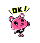 ピンクマsticker-MC-（個別スタンプ：6）