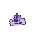 PANSY BLOOM ❶（個別スタンプ：11）