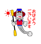ミナミトビハゼが沖縄でカヤックやキャンプ（個別スタンプ：12）