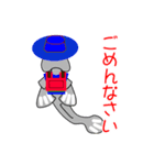 ミナミトビハゼが沖縄でカヤックやキャンプ（個別スタンプ：18）