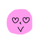まぁるいスタンプです（個別スタンプ：5）
