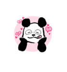 Glasses Panda / メガネパンダ（個別スタンプ：4）