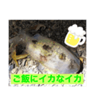 イカの大冒険（アオリストさん）（個別スタンプ：7）
