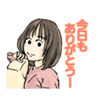 温泉大好き！希ちゃん07（個別スタンプ：5）