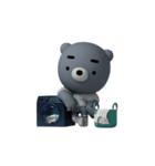 blue bear Gomm3（個別スタンプ：15）