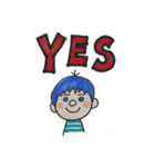 露草の男子 2（個別スタンプ：11）