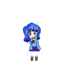 みかん大好きみずちゃんスタンプ（個別スタンプ：4）
