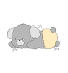 くろプードルここちゃん（個別スタンプ：17）