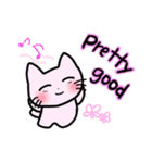 のとにゃんが英語で気持ちを伝えるよ（個別スタンプ：17）