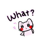 のとにゃんが英語で気持ちを伝えるよ（個別スタンプ：31）