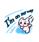 のとにゃんが英語で気持ちを伝えるよ（個別スタンプ：32）