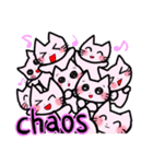 のとにゃんが英語で気持ちを伝えるよ（個別スタンプ：38）