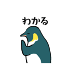 表情が豊かすぎるペンギン2【丁寧な挨拶】（個別スタンプ：35）